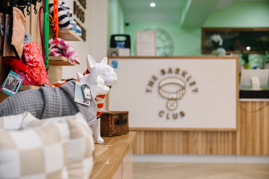 The Barkley Club retail styling