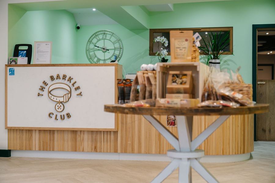 The Barkley Club reception counter