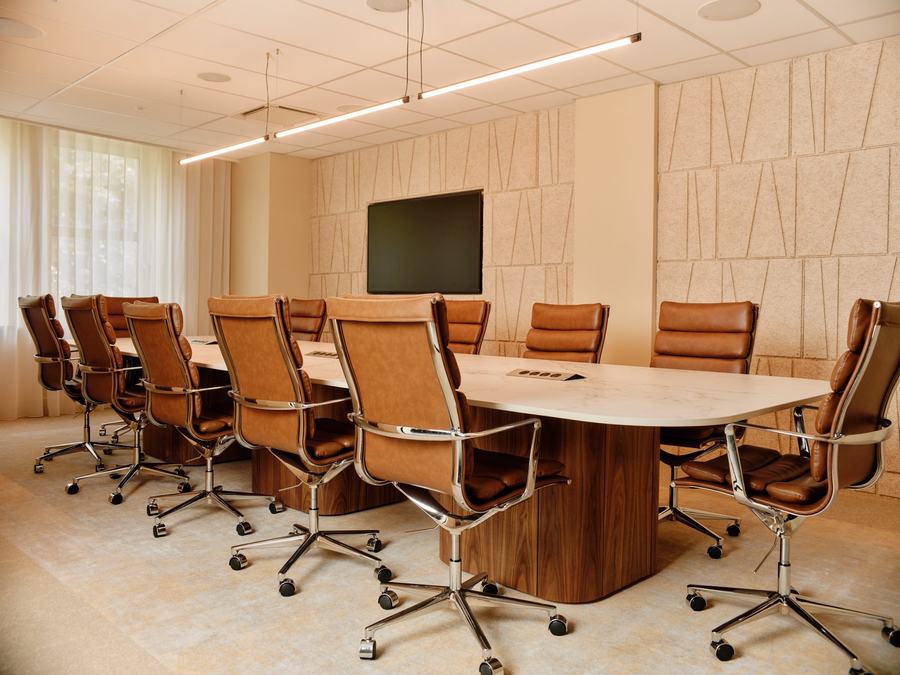 Caledonia Mining boardroom fit-out, Jersey